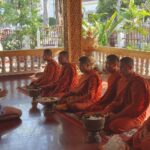 僧侶水祝福儀式