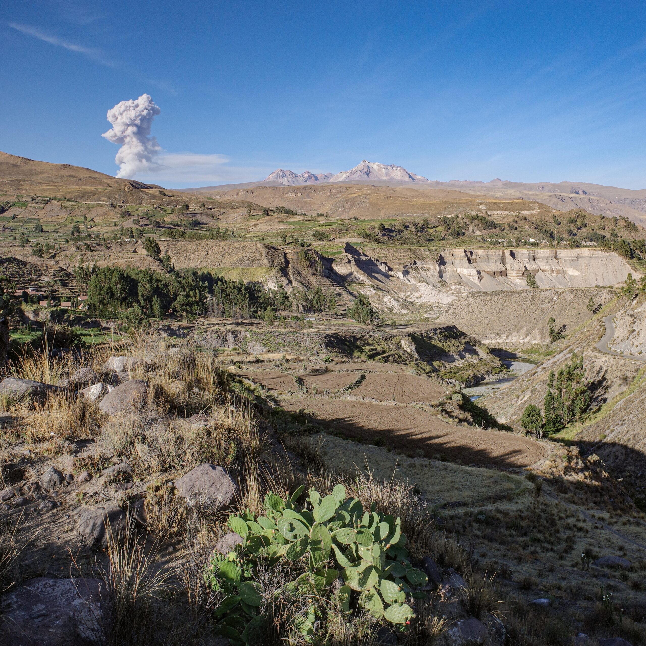火山路線與潘帕卡納瓦斯 火山路線與潘帕卡納瓦斯