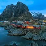 Hamnøy 漁村景帶